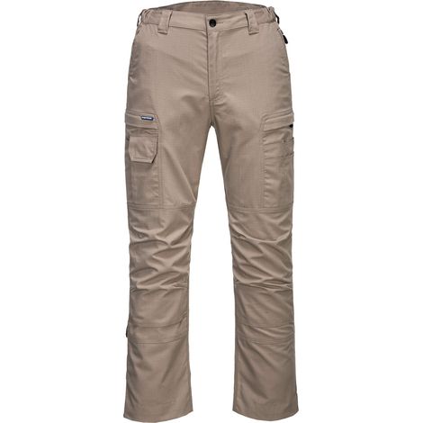 Pantalón KX3 Ripstop - Resistencia y Comodidad en el Trabajo - Arena - Talla 33