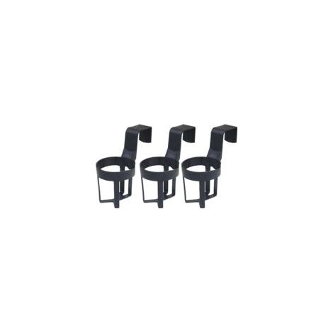 Lot de 3 Voiture-CAMION Châssis, porte-Gobelets, porte-bouteilles, de Voiture de porte Intérieure/installation sur une fenetre, Auto-Getränkeflaschenständer (1/4)