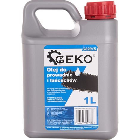 Aceite para lubricación de guías y cadenas geko 1L(12) (1/2)