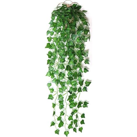 Vigne verte pour décoration intérieure, feuilles suspendues artificielles, plantes artificielles (1/5)