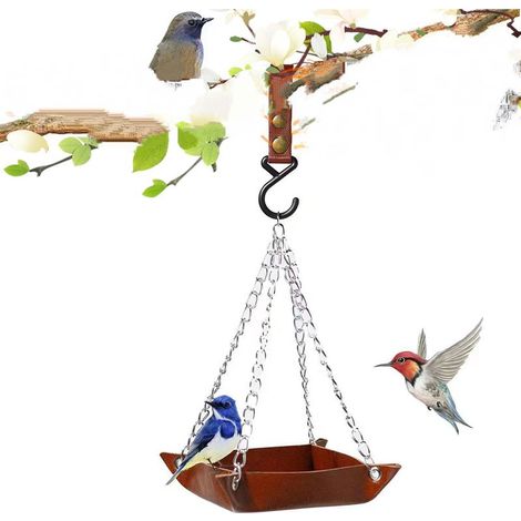 Mangeoire pour colibris et autres oiseaux récipient pour la nourriture ou l'eau dans les cages et les zones d'élevage domestiques.- (1/5)
