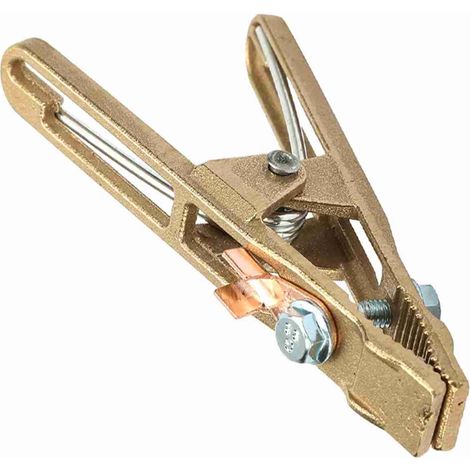 260/300/500A Messing-Material A-förmige Erdungsschweißklemme für Schweißgeräte (260A) (1/5)
