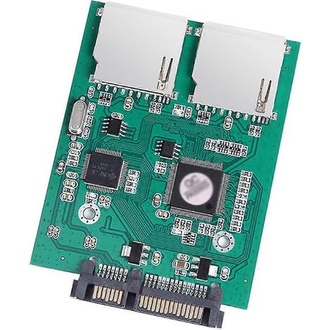 Adaptateur convertisseur de carte SD SATA prenant en charge jusqu'à 128 Go pour ordinateur portable et tablette --- (1/5)