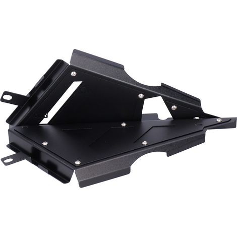 Zweiteilige Seitenschutzverkleidungen für Motorräder, kompatibel mit Kawasaki Ninja 650/Z650 (2017–2019), Schwarz (1/5)