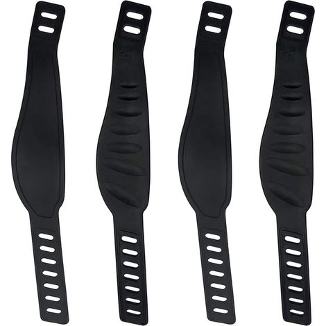4er-Pack Pedalgurte für Heimtrainer, robust und verstellbar – Universalgurt, passend für die meisten Pedale, Heimtrainer, Heim- oder Fitnessstudio-Fahrrad (Stil 2) (1/5)