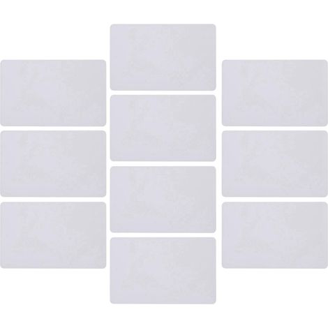 Lot de 10 cartes, cartes RFID intelligentes 13,56 MHz, bloc 0, UID à puce inscriptible, cartes de contrôle d'accès remplaçables (1/5)