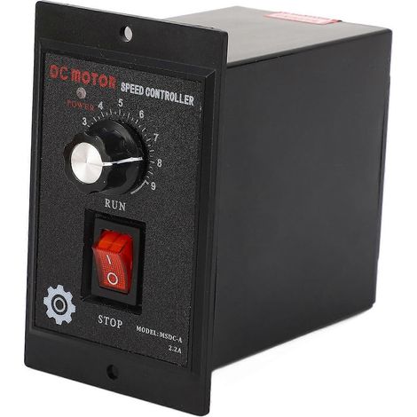 Variateur de vitesse pour moteur CC 500 W, entrée AC 110 V, sortie DC 90 V, inverseur de marche avant/arrière - FFY (1/4)
