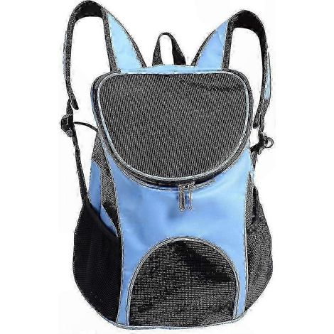 Tragbarer Rucksack für Katzen und Hunde, gepolsterte Stütze, ideal für Reisen und Outdoor-Abenteuer.