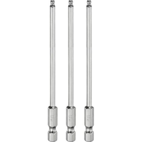 3pcs Embout de Tournevis Hexagonal 3mm (H3.0) en Acier S2 (1/5)