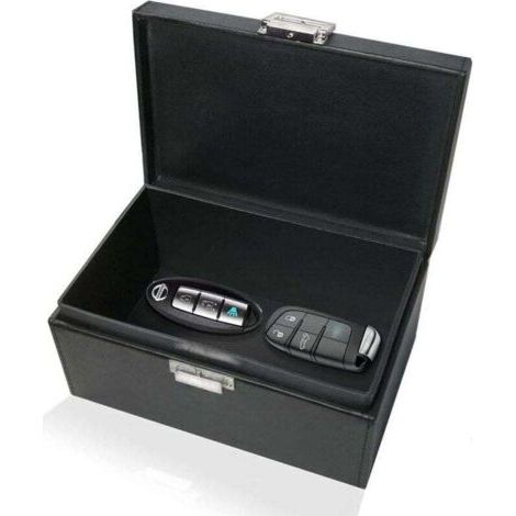 Boîte Faraday extra large pour clés de voiture, antivol RFID, pour un stockage sécurisé des clés. (1/4)