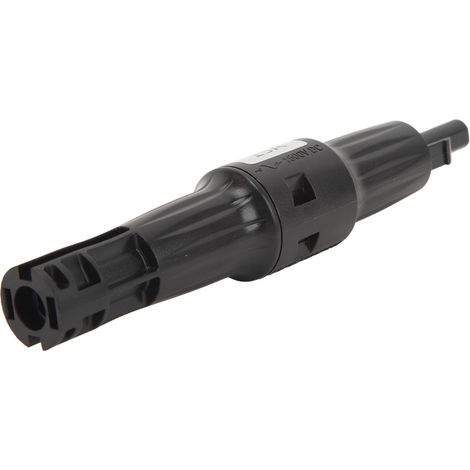 Connecteur photovoltaïque 1500 V 15 A, mâle et femelle, étanche, avec porte-fusible en ligne et diode anti-inversion pour panneau solaire (1/5)