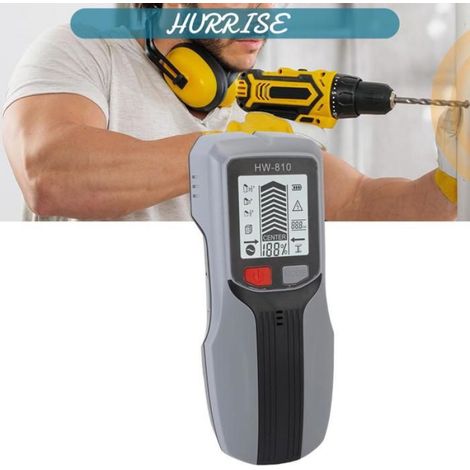 Sonew Scanner mural Jaune Stud Finder Mur Scanner De Haute Précision D'Affichage LCD FR outillage tapissier Jaune Gris (1/5)