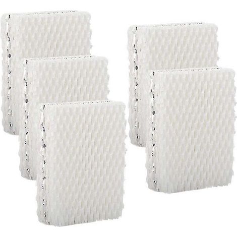 Lot de 5 filtres à mèche de rechange WF813 pour humidificateur, compatibles avec les modèles RCM-832, RCM-832N et PCWF813.-AquaForge (1/5)