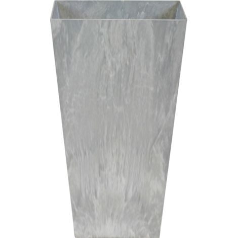 Ella Vase - Artstone - L35 x W35 x H70 cm - Grey