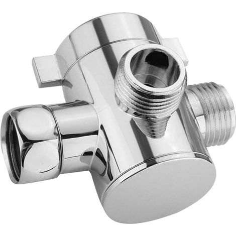 Inverseur 3 Voies en Acier Inoxydable Argenté 1 Pièce (1/5)