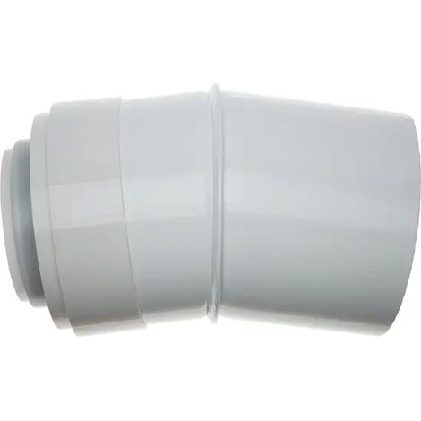 Brötje Coude 15 degrés DN 80/125 PPs/AI concentrique, 994972