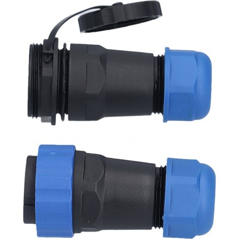 Connecteur mâle/femelle étanche IP68 pour prise aviation, 250 V, 5 A, SP2822 broches (1/5)