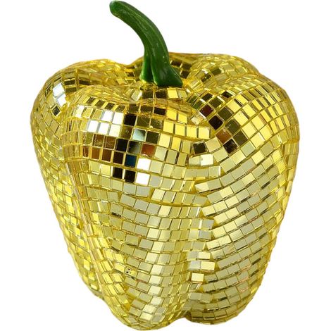 Decorazioni a sfera da discoteca a specchio, Pear-5
