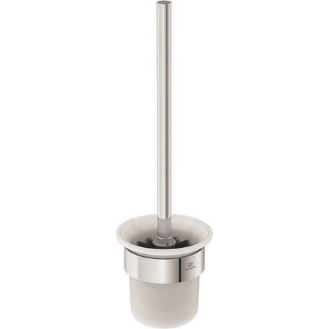 Scopino WC CONCA rotondo, con supporto a parete cromato IDEAL STANDARD (1/3)