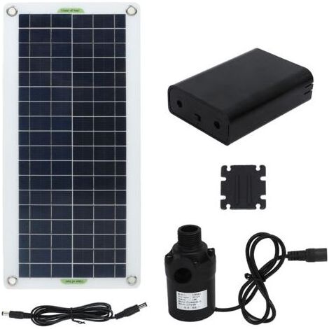30-W-Solarwasserpumpe – Fördermenge 800 l/h – Polykristallines Siliziumpanel – Für die Bewässerung von Gewächshäusern und Wohnmobilen (1/5)