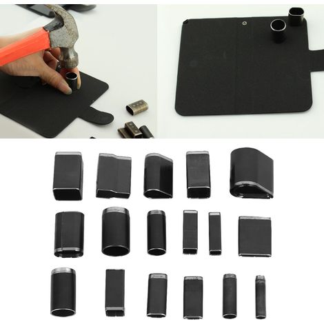 Ensemble de 18 pièces : perforatrice pour coque de téléphone, perforatrice pour étui en cuir, perforatrice universelle pour téléphone