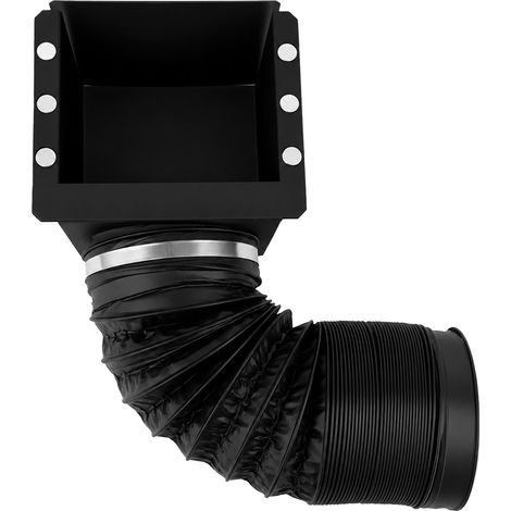 Aimanté Granulé Nettoyage Entonnoir pour Fumoir Grill, Trémie Granulés Coulissante Nettoyage Goulotte avec Tuyau Flexible Compatible avec (1/5)