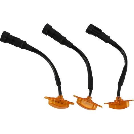 Set mit 3 LED-Leuchten für den Kühlergrill des Ford F150/F250 Raptor (Kühlergrill nicht im Lieferumfang enthalten)