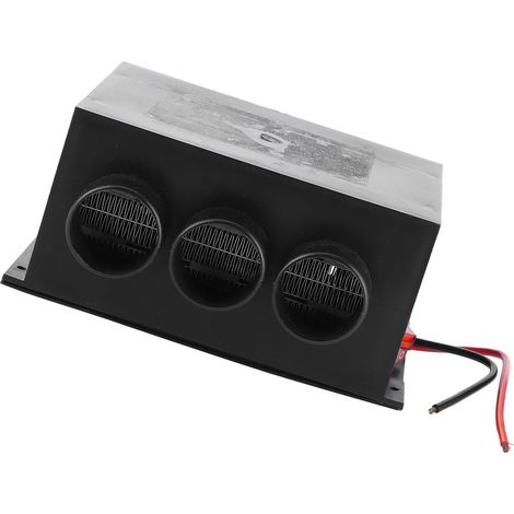 Chauffage 12 V pour Camping-car et Voiture, Dégivreur de Pare-brise Portable 300 W avec Conception à 3 Trous, Chauffage en Céramique PTC pour le Dégivrage et le Réchauffement dans les (1/5)