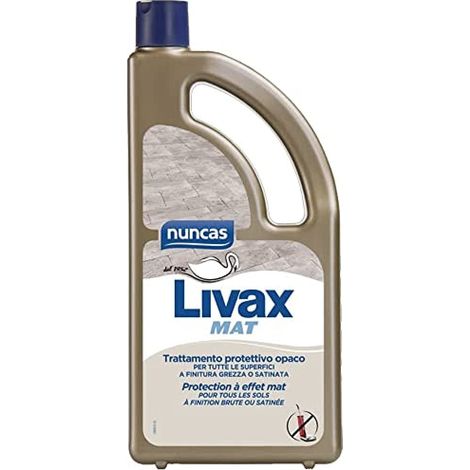 CERA PROTETTIVA PER PAVIMENTI EFFETTO NON LUCIDANTE LIVAX 1 LT (1/5)