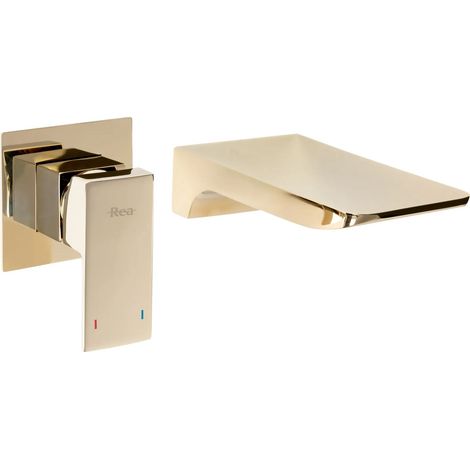 RUBINETTO LAVABO DA INCASSO MASON GOLD SKU REA-B5150 (1/5)