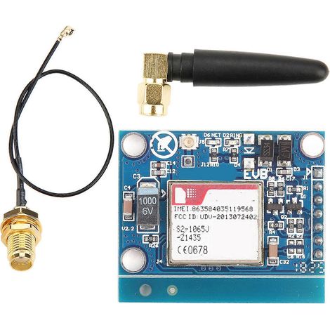 GSM/GPRS/SMS-Modul mit Antenne