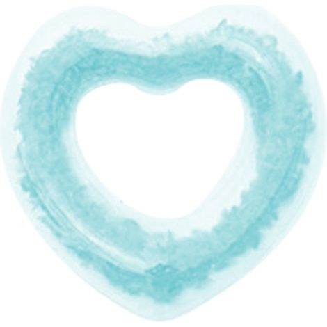 Boya de natación con forma de corazón, juguete acuático para la playa, fiestas y piscina, color verde. (1/4)