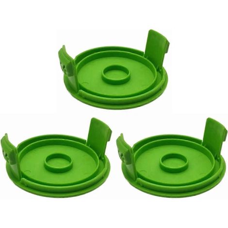 Filiyano-Achetez 3 capuchons de bobine en plastique pour tondeuse à gazon Greenworks 21272 / 21212, pièce de rechange 3410468 (1/5)