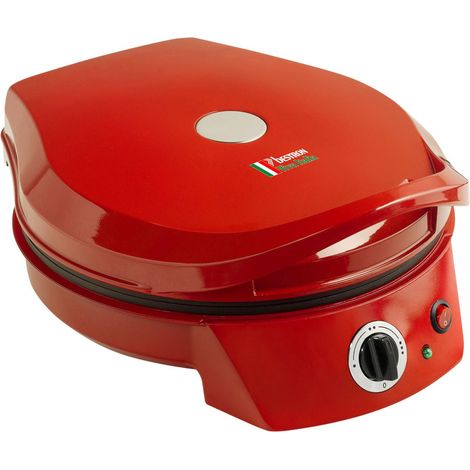 Machine à pizza Gril de table Bestron APZ400 1800 W rouge (1/5)