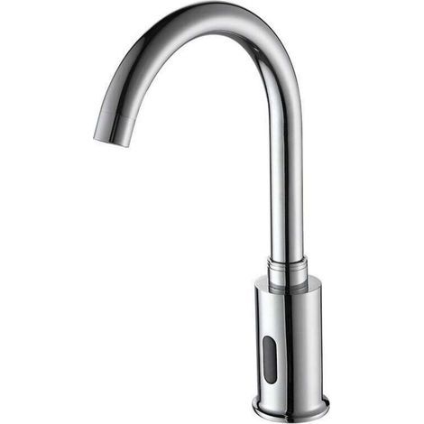 Rubinetto automatico intelligente a induzione a infrarossi per acqua calda e fredda. (1/4)
