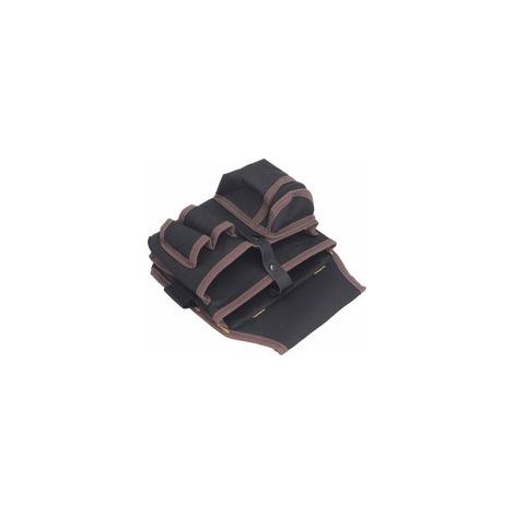 Pochette à outils pour électricien, pochette de ceinture multifonctionnelle en tissu Oxford, idéale pour les bricoleurs, électriciens et charpentiers.