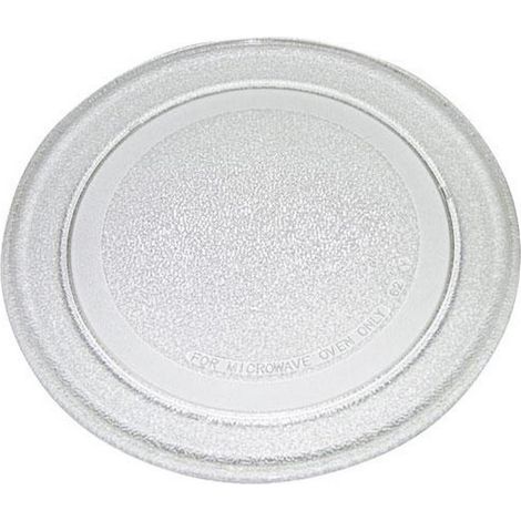 Ersatzteil - Drehteller aus Glas, Durchm. 24,5 cm (ohne Zentrierzapfen) - - SMEG, LG, ROSIERES, CANDY, BOSCH, SIEMENS, GORENJE, BALAY, DELONGHI, MORA, PANASONIC, UPO, SUPERSER
