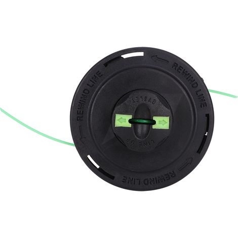 Tête de coupe pour débroussailleuse, accessoire de jardin robuste en plastique noir, pièce pour tondeuse et coupe-herbe (1/5)