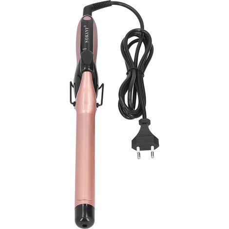 25mm fer à friser en céramique PTC pour boucles larges, lisseur chauffant portable, prise européenne 220-240V (1/5)