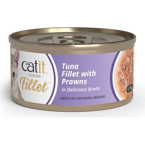 Atún desmenuzado para gatos Catit Cuisine Fillet