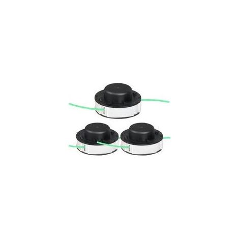 Lot de 3 C2-2 Bobines de Fil pour Débroussailleuse Stihl FSA 56, Tête de Débroussailleuse Stihl Autocut 2–2 (1/5)