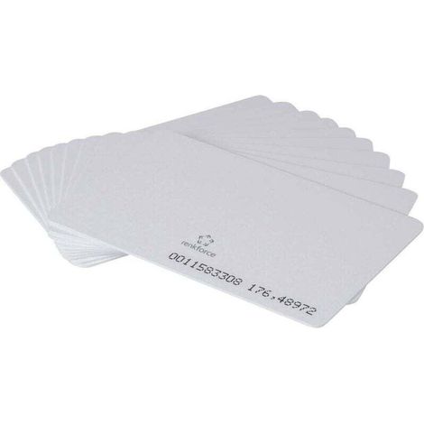 13.56 MHz RFID transponder card – pack of 10 units compatible with access systems Y769571