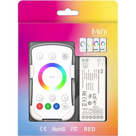 LTECH M4A+P3 2.4GHz RF Single Zone RGB Wireless LED Controller