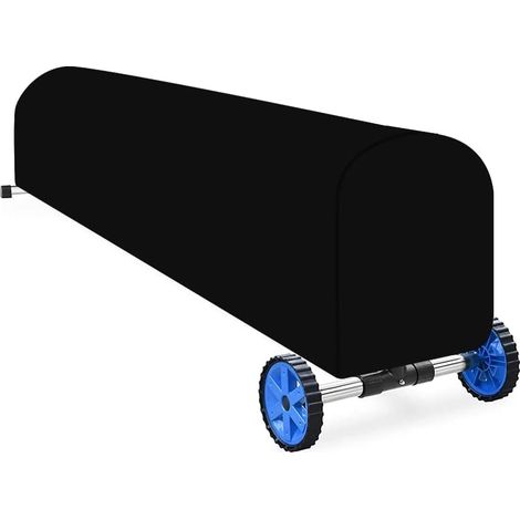 Housse pour rouleau de bâche de piscine (20 pieds) - Imperméable résistante, protection pour enrouleur de bâche solaire de piscine enterrée