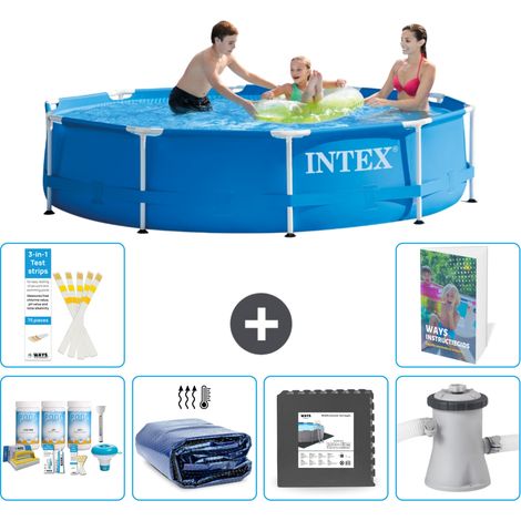Frame Pool Rund - 305x76 cm - 7-teilig S59