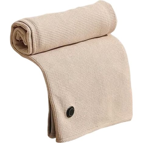 Châle Chauffé USB - Enveloppe Thermique Électrique Portable Avec 3 Réglages De Température Pour Chaleur Réglable, Couverture De Lavable Doux Pour Les Adultes Et Les Personnes Âgées, La Maison, Le (1/5)