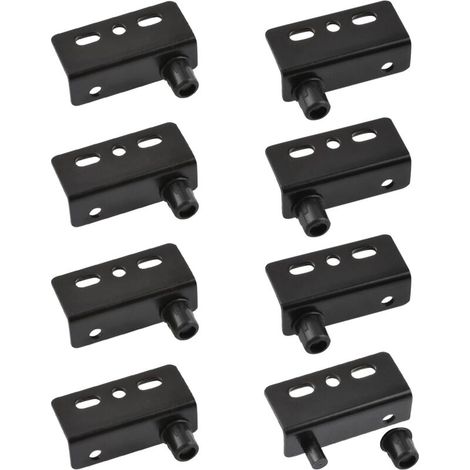 Set di 4 cerniere girevoli in ferro con asse nascosto, cerniere a perno per porte in legno (1/4)