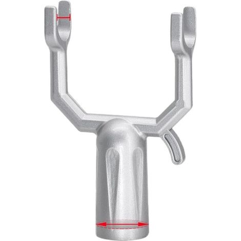 Lot de 4 supports métalliques argentés pour branches d'arbres, tuteurs solides pour arbres fruitiers et plantes de jardin
