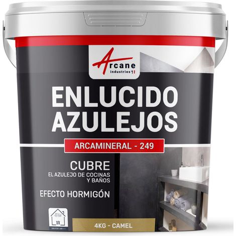 Enlucido para azulejos de baño y cocina, en suelos y paredes - ARCAMINERAL