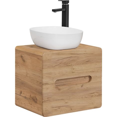Mueble lavabo individual 60cm Arun Madera